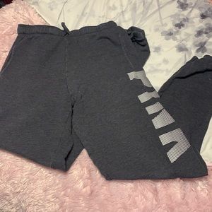 Pink Knot-Tie jogger sweatpants